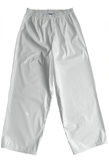 Solid white wrestling baggy pants