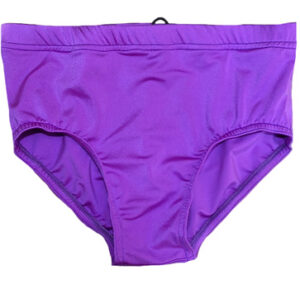Solid Matte purple wrestling trunks