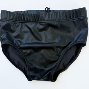 Solid Black on black Wrestling trunks Pro grade gear